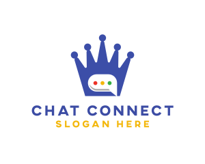 Messaging - Royal Crown Messaging logo design