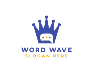 Message - Royal Crown Messaging logo design