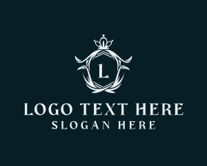 Regal - Royal Crown Shield logo design