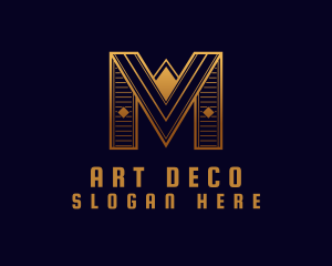 Deco - Art Deco Brand logo design