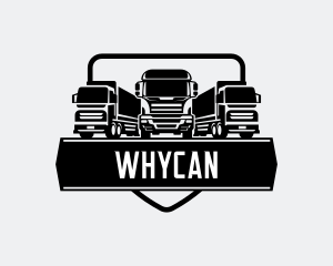 Truck Logistics Delivery Logo