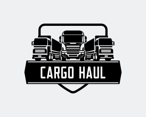 Truck Logistics Delivery logo design