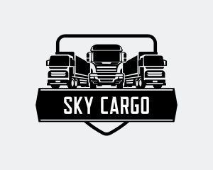 Truck Logistics Delivery logo design