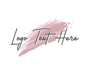 Feminine - Makeup Stylist Wordmark logo design