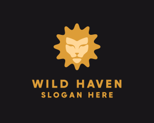 Wild Star Lion logo design