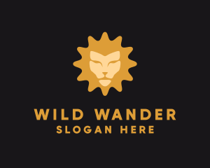 Wild Star Lion logo design