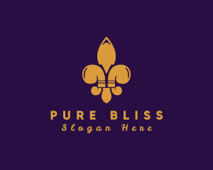 Fleur De Lis Spearhead logo design