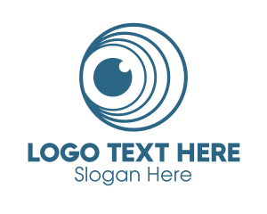 Circle Loop Lens Logo