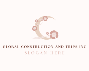 Floral - Moon Flower Boutique logo design
