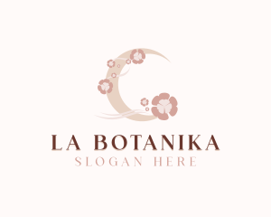 Bohemian - Moon Flower Boutique logo design