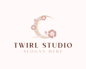 Moon Flower Boutique logo design