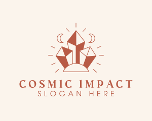 Cosmic Crystal Jewelry logo design