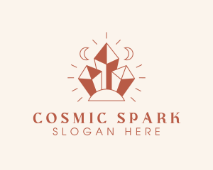 Cosmic Crystal Jewelry logo design