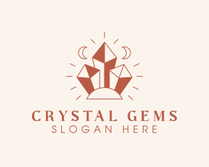 Cosmic Crystal Jewelry logo design