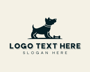 Bone - Puppy Dog Training logo design
