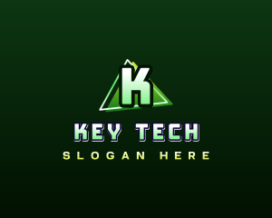 Gaming Streamer Tech logo design