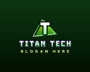 Gaming Streamer Tech logo design