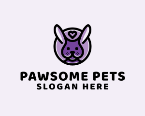 Pet Rabbit Vet  logo design