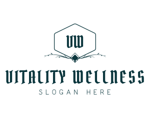 Luxury Fashion Wellness logo design