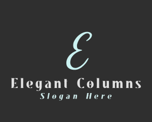 Luxury Elegant Business logo design