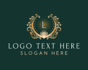 Luxury Flower Beauty logo design