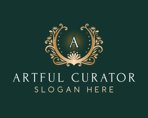 Luxury Flower Beauty logo design