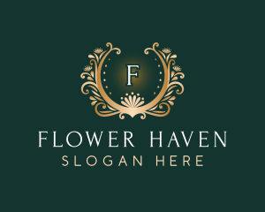 Luxury Flower Beauty logo design