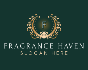 Luxury Flower Beauty logo design