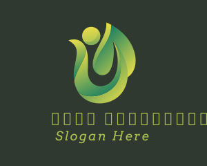 Plant - 3D Leaf Landscaping logo design