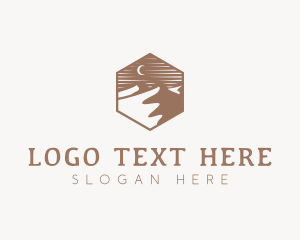 Outdoor - Desert Dune Landscape logo design