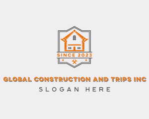 Repair Construction Tools logo design