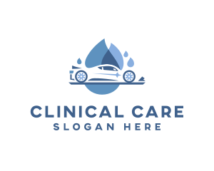 Car Auto Wash Cleaning logo design