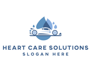 Car Auto Wash Cleaning logo design