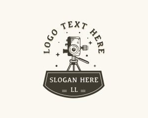 Movie - Film Movie Camera logo design