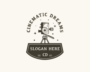 Film Movie Camera logo design