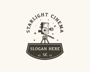 Film Movie Camera logo design