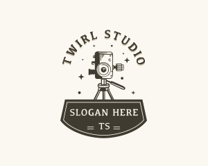 Film Movie Camera logo design