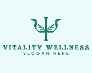 Natural Wellness Therapy logo design