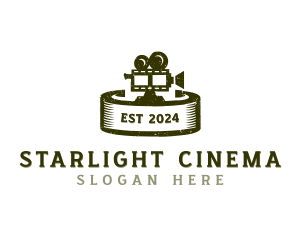 Film Movie Cinema logo design