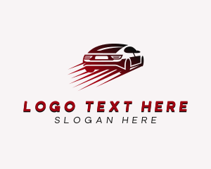 Fast - Racing Car Vehicle logo design