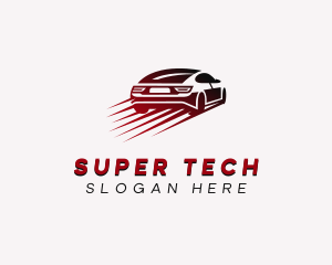 Racing Car Vehicle logo design