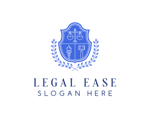 Law - Law Justice Seal logo design