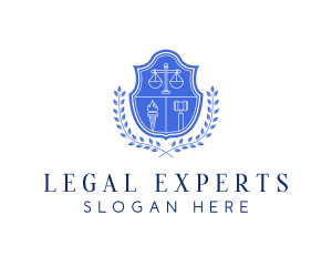 Law - Law Justice Seal logo design