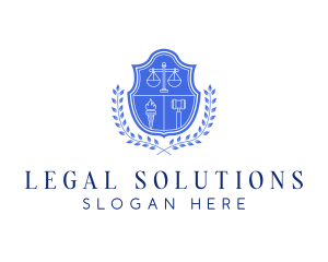 Law - Law Justice Seal logo design