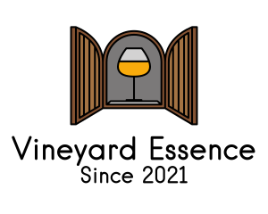 Wine Bar Cellar Door logo design