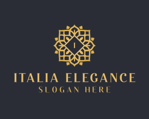 Elegant Floral Jewelry logo design