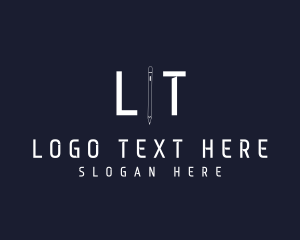 Letter MK - Marketing Advertising Pencil logo design