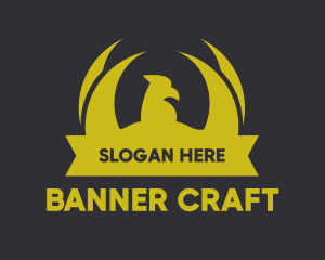 Golden Eagle Banner logo design