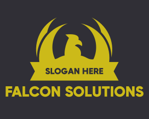 Golden Eagle Banner logo design