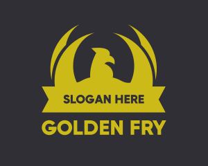 Golden Eagle Banner logo design